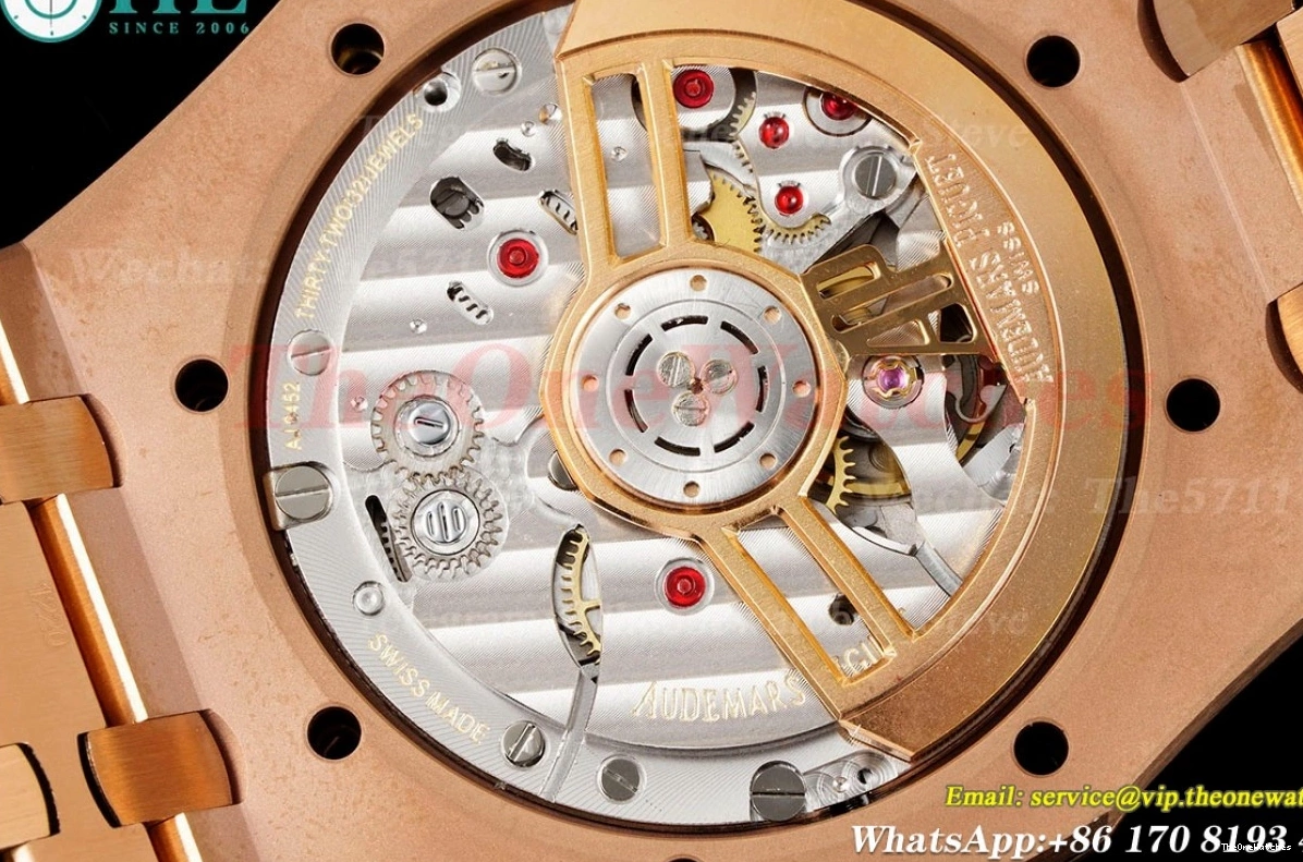 RG 15500 A4302 Mod ZF Oak Dial 41mm Black Royal RG V2 0304